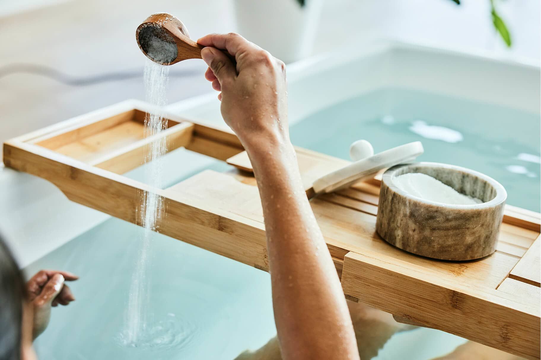 The benefits of an Epsom salt bath