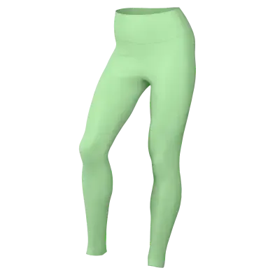 Green Nike running leggings