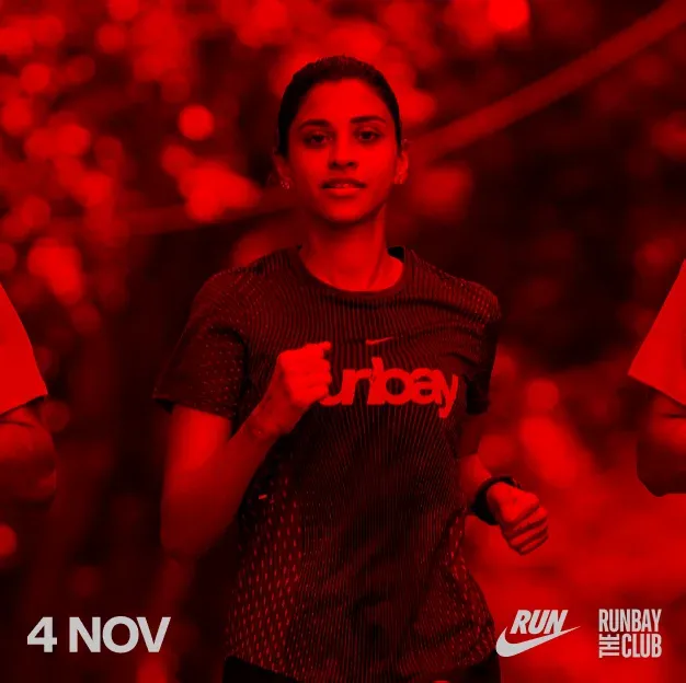 4 Nov — Nike Run Club and The RunBay Club logos