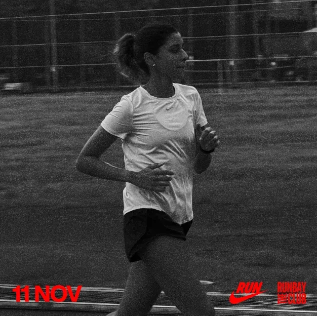 11 Nov — Nike Run Club and The RunBay Club logos