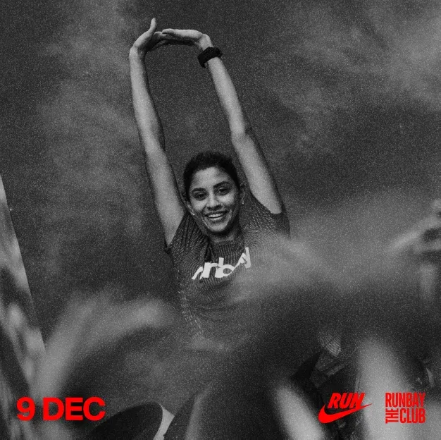 9 Dec — Nike Run Club and The RunBay Club logos